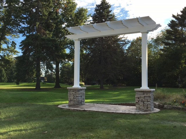 Create an Outdoor Ceremony Space With Commercial Pergolas