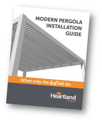 Modern Pergola Installation Guide