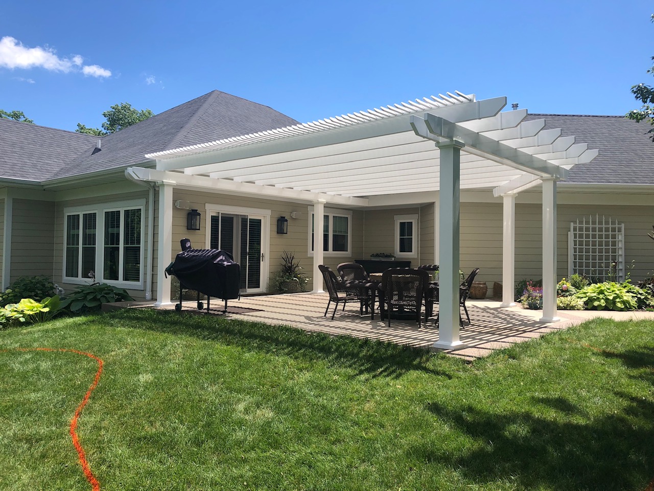 What Kind Of End Caps Your Pergola Will Have Heartland Pergolas