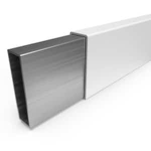 Rafter / beam section piece that shows the aluminum interior and vinyl exterior